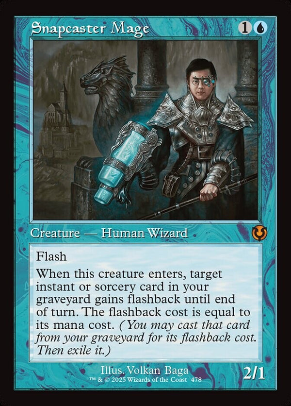 Snapcaster Mage Old Border FOIL - INR 478 Innistrad Remastered - EN NM