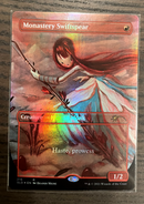 Monastery Swiftspear FA FOIL - Secret Lair Valentines Day SLD 216 - NM EN - MTG