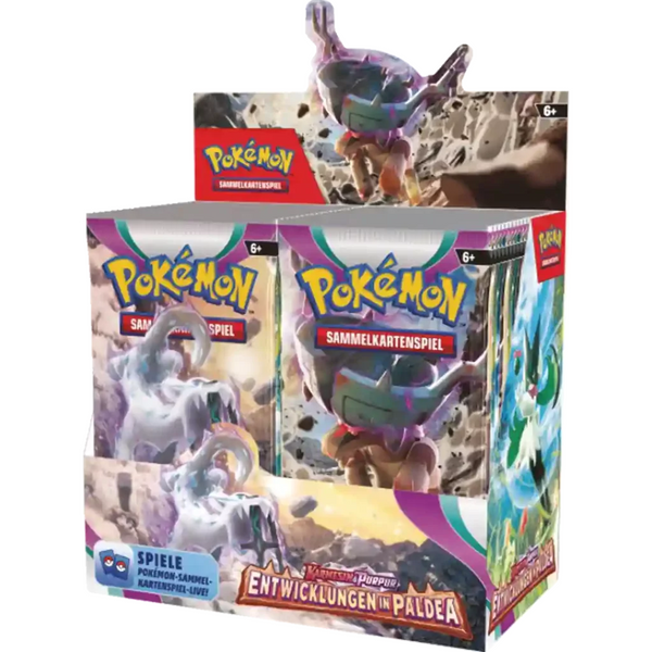 Pokémon - Entwicklungen in Paldea Display Booster Box (36 Booster) DE - NEU OVP