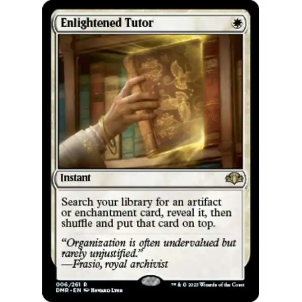 Enlightened Tutor - Dominaria Remastered DMR 006 - Near Mint EN - MTG Magic
