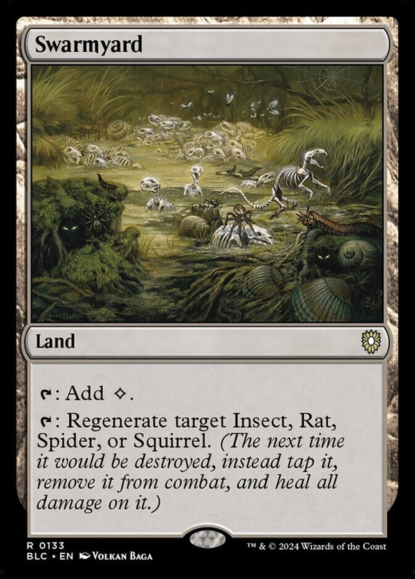 Swarmyard EN NM - Bloomburrow BLC 133 - Magic The Gathering