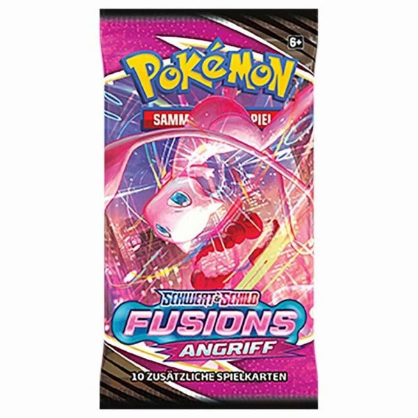 Pokemon - Fusionsangriff Schwert & Schild Booster Pack (1) - DE NEU SEALED