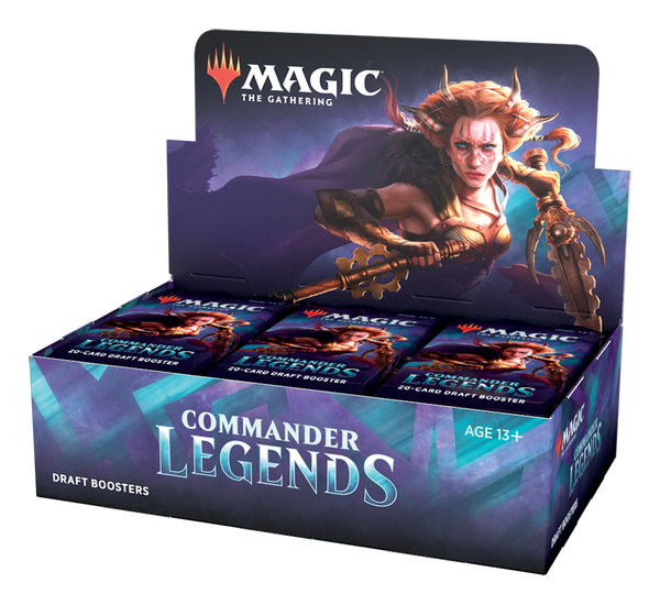 Magic The Gathering - Commander Legends Draft Booster Box Display EN - NEU OVP