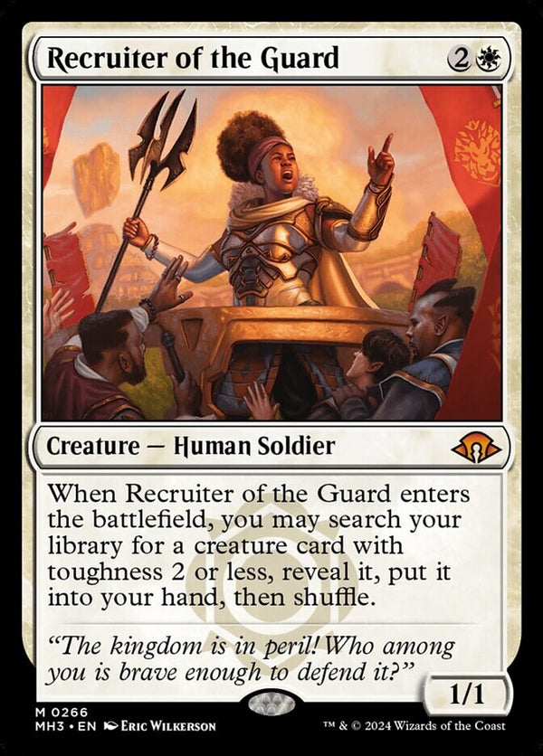 Recruiter of the Guard - MH3 266 Modern Horizons 3 - NM EN - Magic MTG TCG