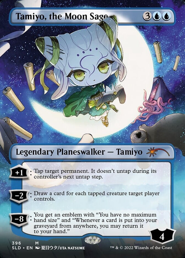 Tamiyo, the Moon Sage FA - Secret Lair SLD 396 - EN NM - Magic The Gathering MTG