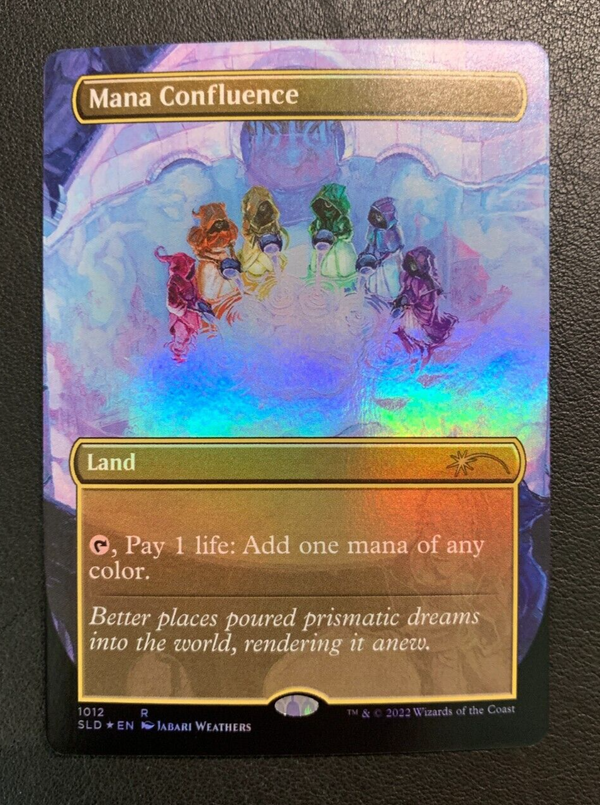 Mana Confluence Full Art Foil - Pride Across the Multiverse SLD 1012 - NM EN MTG
