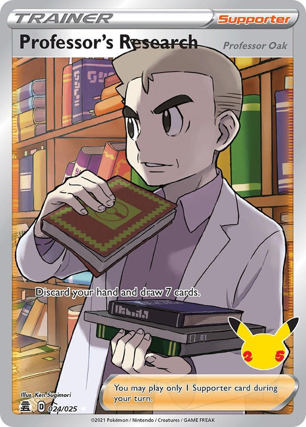 Pokémon - Professors Research Celebrations CEL 024 - NM EN - PKM TCG