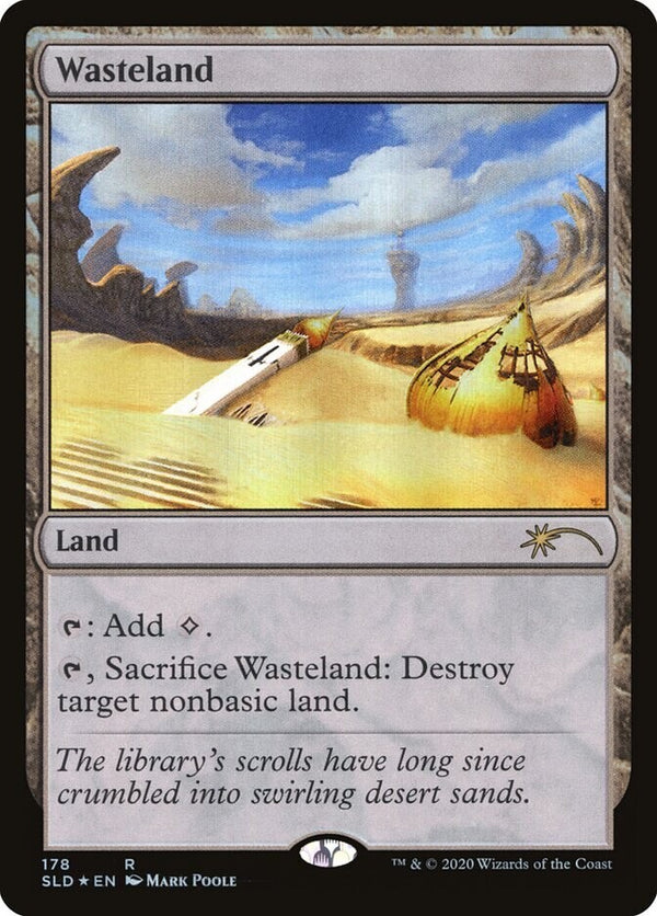 Wasteland - Secret Lair Mark Poole - SLD 178 - Near Mint EN - MTG Magic