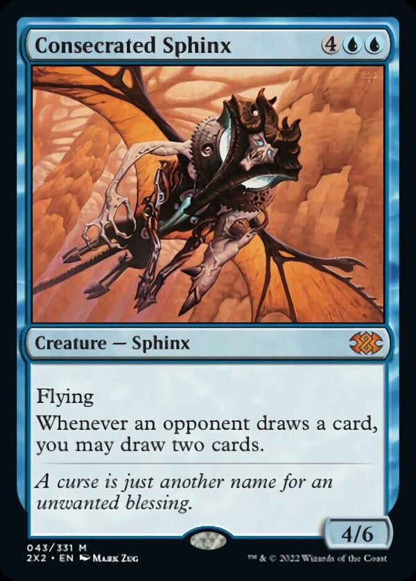 Conscrated Sphinx NM EN - Double Masters 2022 - 2X2 43 - MTG Magic