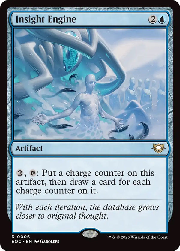 Insight Engine - Commander: Edge of Eternities EOC 0006 - NM EN - Magic MTG