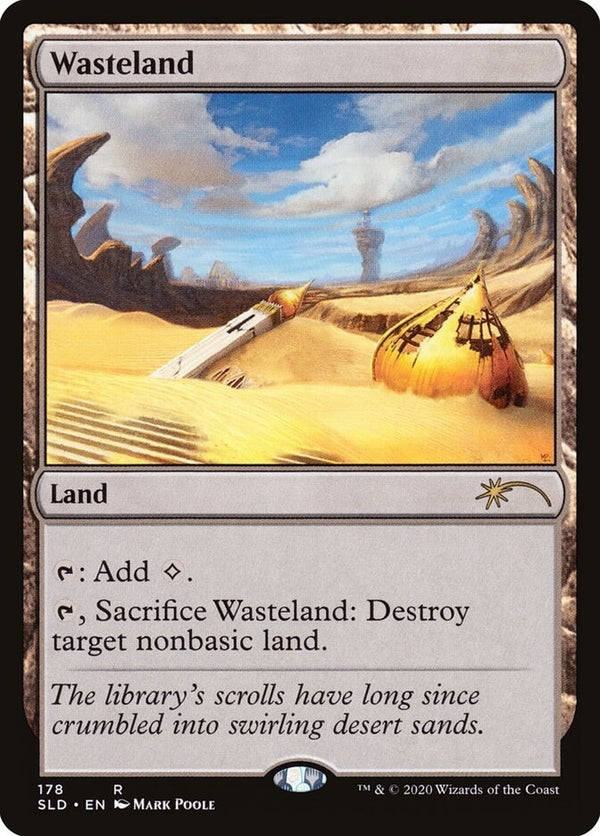 Wasteland - Secret Lair Mark Poole - SLD 178 - Near Mint EN - MTG Magic