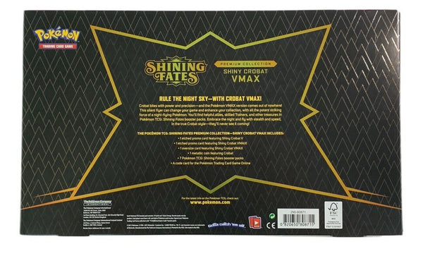 Pokémon - Shining Fates Premium Collection - Shiny Crobat VMAX - EN NEU OVP