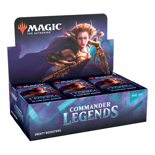 Magic The Gathering - Commander Legends Draft Booster Box Display EN - NEU OVP