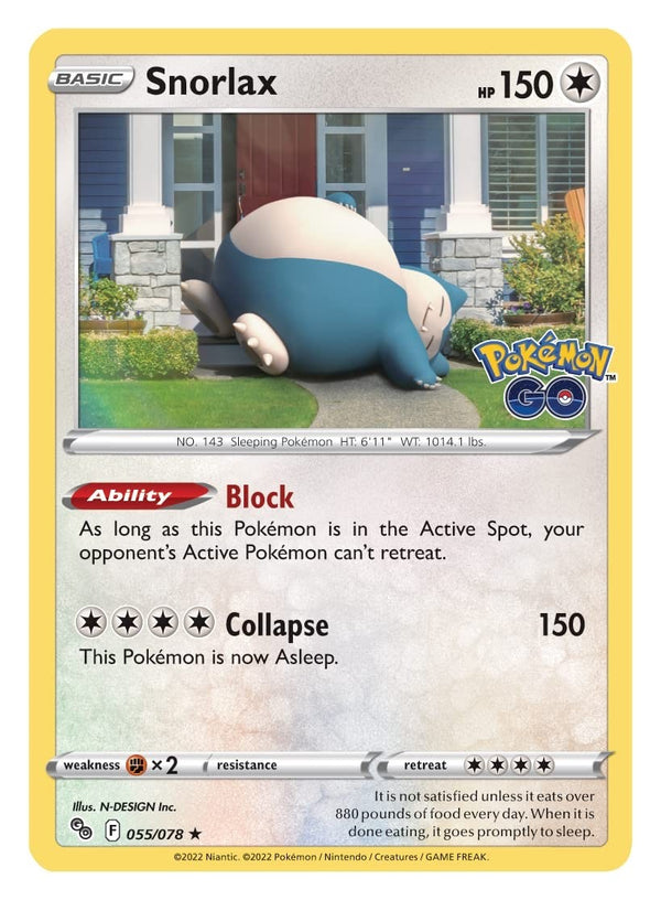 Pokémon Go Snorlax / Relaxo Tin Box - EN - Promo NEU OVP SEALED