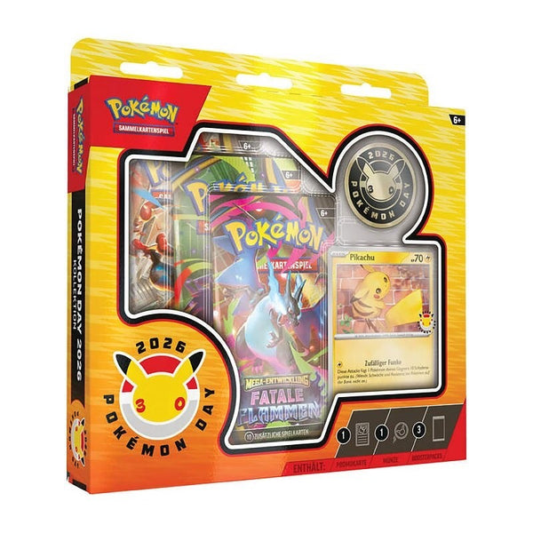 Pokemon Day Tag 2026 Kollektion DE Pikachu Promo - NEU OVP SEALED