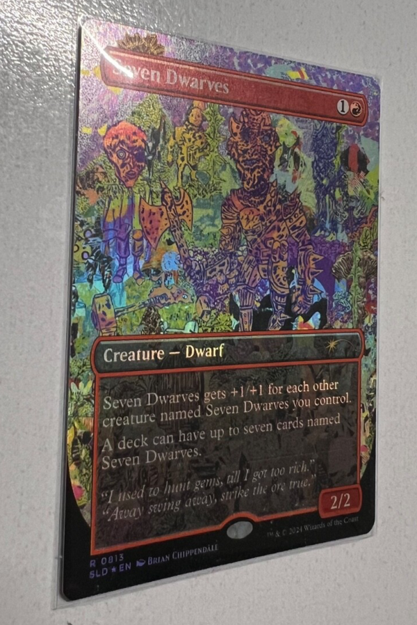 Seven Dwarves Foil Full Art - Secret Lair SLD 813 - EN NM - MTG Magic