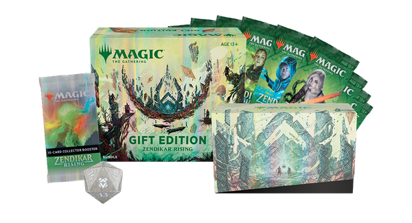 Zendikar Rising Holiday Gift Edition Bundle Set Collector Booster MTG EN Sealed
