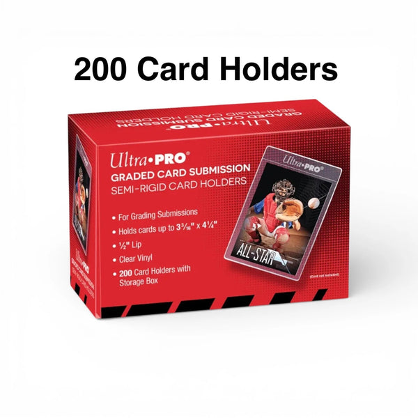 Ultra PRO Graded Card Submission PSA Semi-Rigid Card Holder Karten Toploader