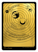 Blood Moon Full Art Gold Etched Foil - Secret Lair SLD 366 - Near Mint - EN MTG 