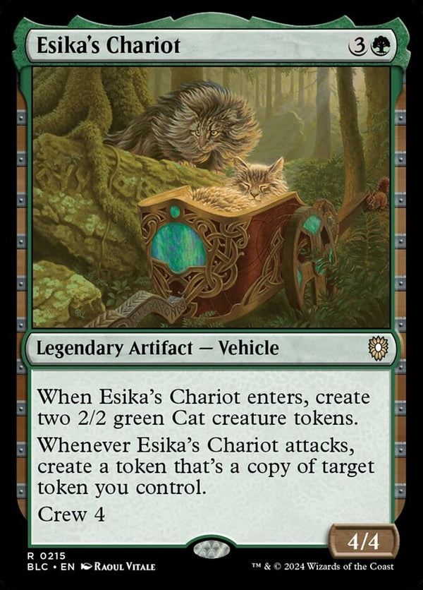Esikas Chariot - Commander Bloomburrow BLC 215 - EN NM - MTG Magic