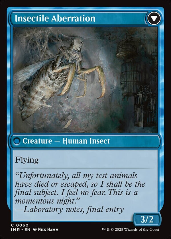 Delver of Secrets / Insectile Aberration - Innistrad Remastered INR 60 - EN NM