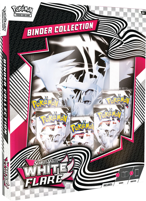 Pokémon - White Flare Binder Collection PKM - EN NEU OVP Sealed