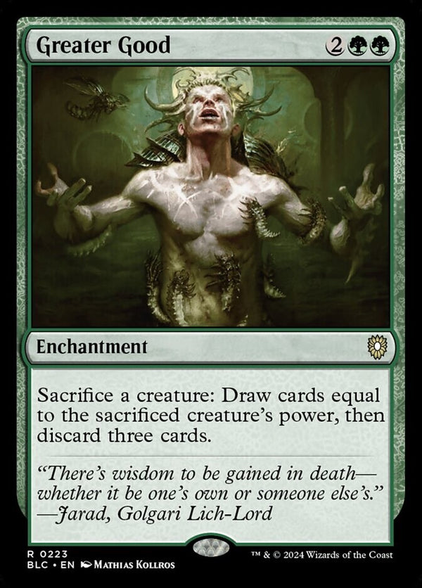 Greater Good - Commander Bloomburrow BLC 223 - EN NM - MTG Magic