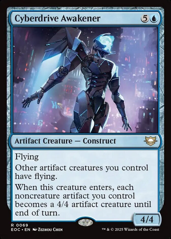Cyberdrive Awakener - Commander: Edge of Eternities EOC 69 - NM EN - Magic MTG