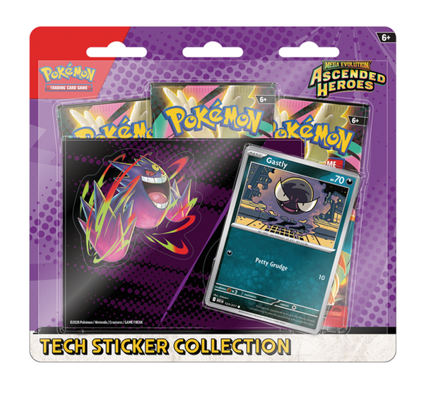 Pokemon - Mega Evolution Ascended Heroes - Tech Sticker Collection 1x EN OVP NEW