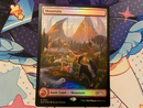 Mountain - Full Art FOIL - SLD 1514 Raining Cats and Dogs NM EN - MTG Magic