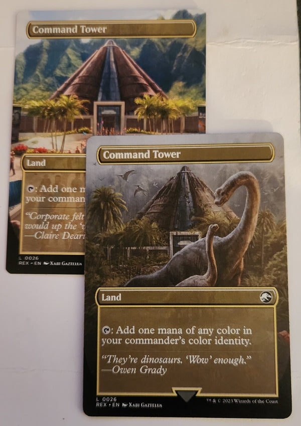 Command Tower Full Art - Jurassic World Collection REX 0026 - NM EN MTG