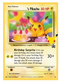 Pokémon - Birthday Pikachu Celebrations CEL WP 24 - NM EN - PKM TCG
