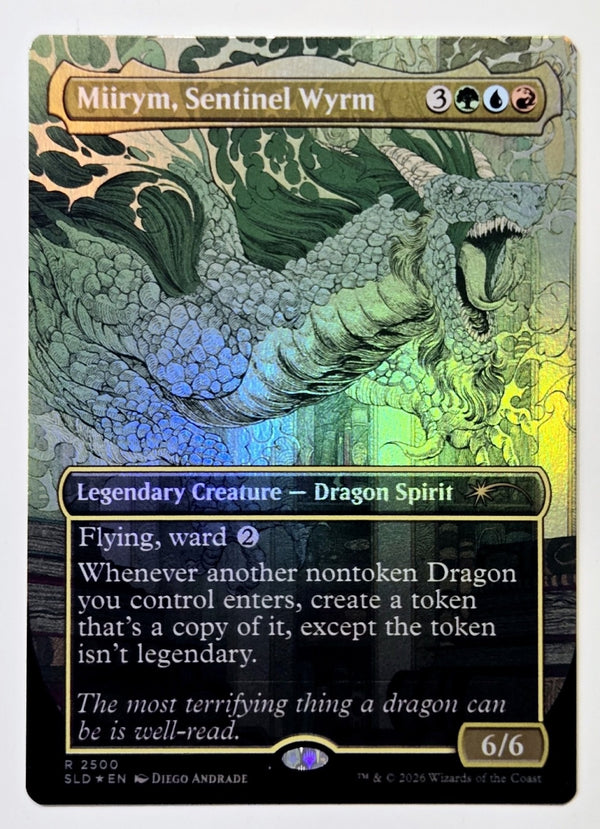 Miirym, Sentinel Wyrm FOIL - Secret Lair Dungeons & Dragons SLD 2500 NM EN Magic