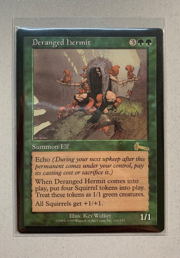 Deranged Hermit / Irrer Einsiedler - Reserved List - Near Mint EN MTG Magic