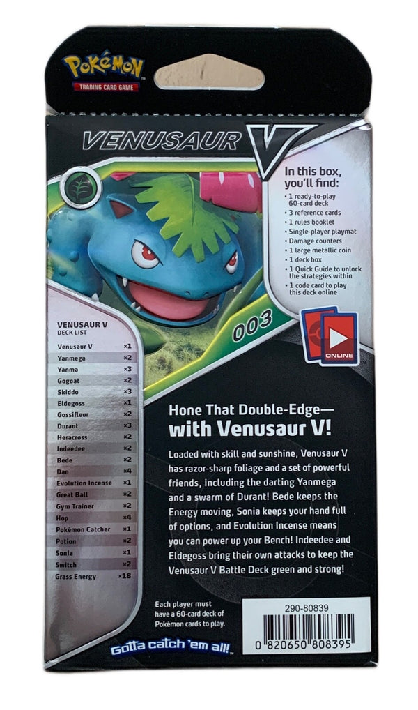 Pokémon - Venusaur V Battle Deck - EN / Englisch - NEU & OVP Sealed