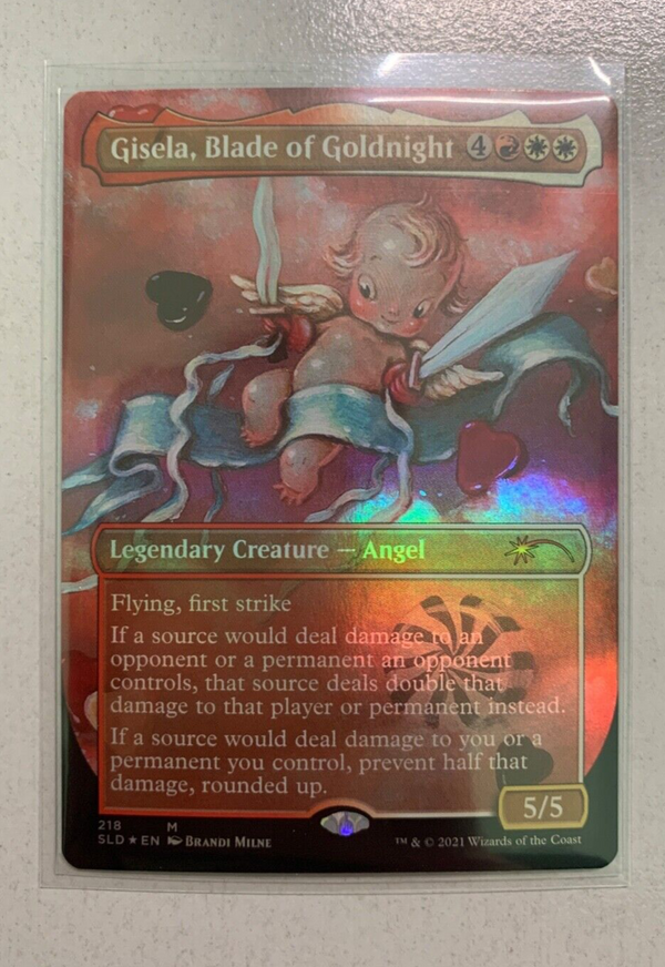 Gisela, Blade of Goldnight FA FOIL - Secret Lair Valentines Day SLD 218 - NM EN