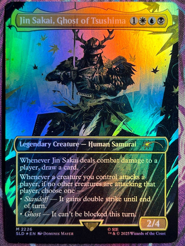 Jin Sakai, Ghost of Tsushima FA FOIL - Secret Lair x Ghost of Tsushima SLD 2226