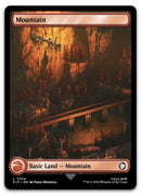 Mountain Basic Land Full Art - Fallout - NM EN - PIP 324 - Magic MTG