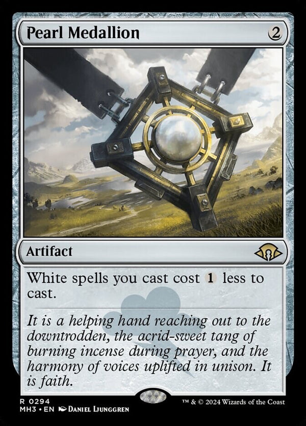 Pearl Medallion - MH3 292 Modern Horizons 3 - NM EN - Magic MTG TCG