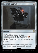 Relic of Sauron - Commander: Lord of The Ring - LTC 79 - EN NM - MTG Magic