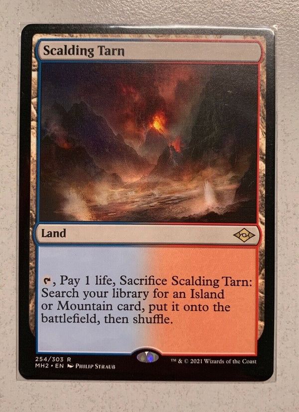 Magic The Gathering - Scalding Tarn Modern Horizons 2 - EN NM MH2 254 Fetchland