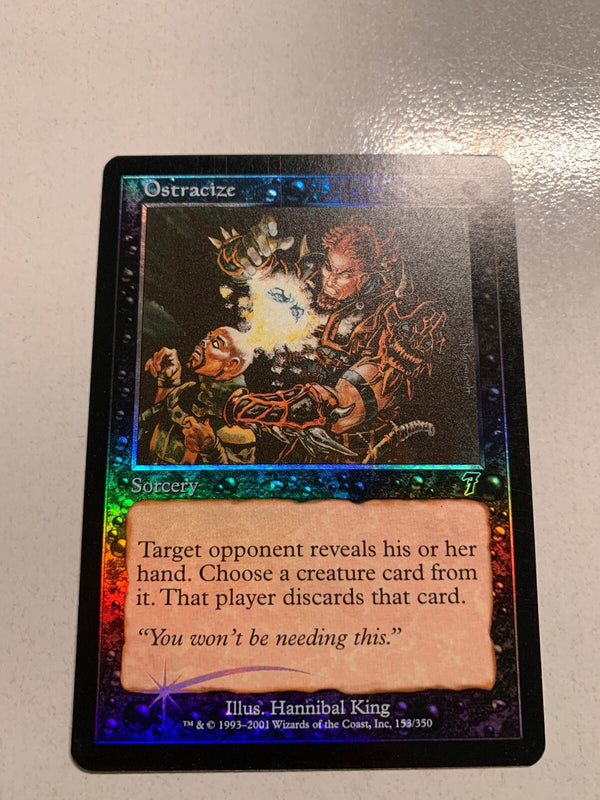 Ostracize Foil - 7. Edition 153 - Near Mint - EN MTG Magic Kartenspiel