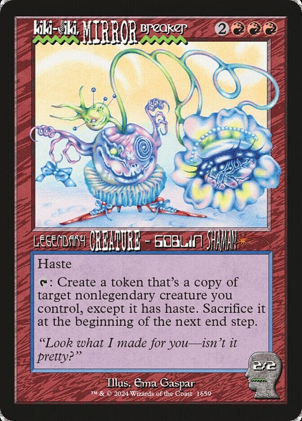 Kiki-Jiki, Mirror Breaker FOIL Old Border - SL Brain Dead SLD 1659 - NM EN MTG