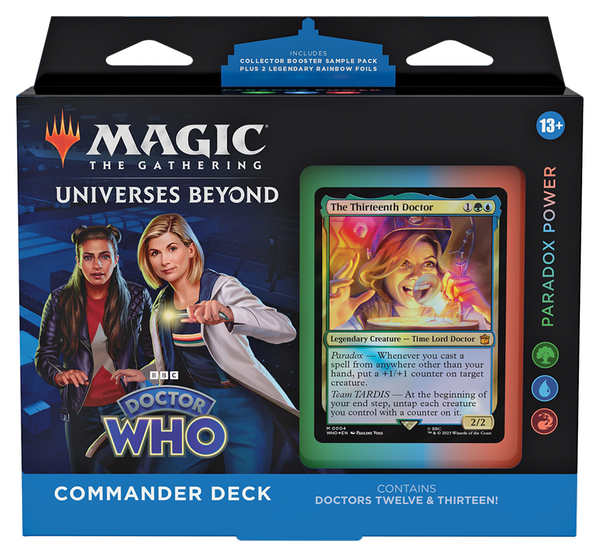 Doctor WHO Commander Deck Paradox Power - EN NEU OVP - Magic The Gathering MTG