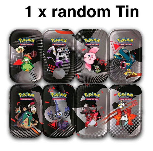 Pokemon - Schwarze Blitze & Weisse Flammen KP 10.5 Mini Tin Box (x1) DE NEU OVP
