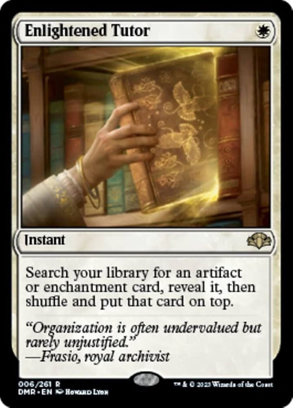Enlightened Tutor - Dominaria Remastered DMR 006 - Near Mint EN - MTG Magic