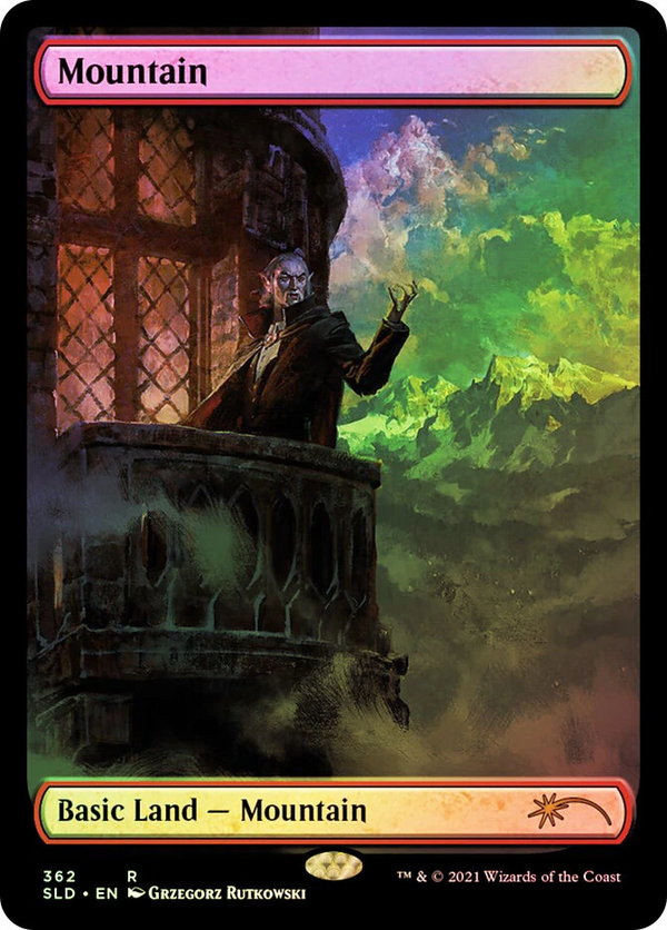 Mountain Dracula Full Art - Secret Lair Drop - NM EN - SLD 362 - Magic MTG TCG