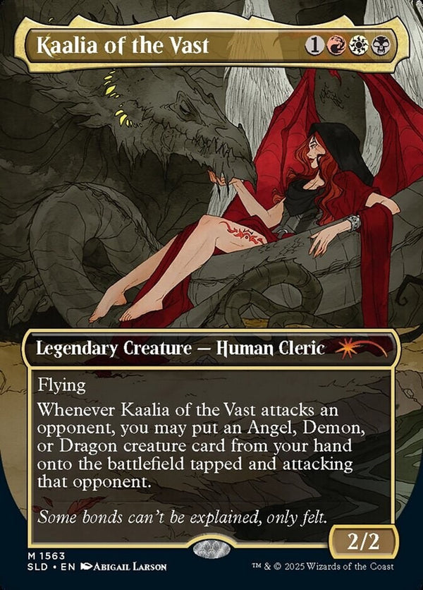Kaalia of the Vast Full Art - Secret Lair SLD 1563 - NM EN - Magic