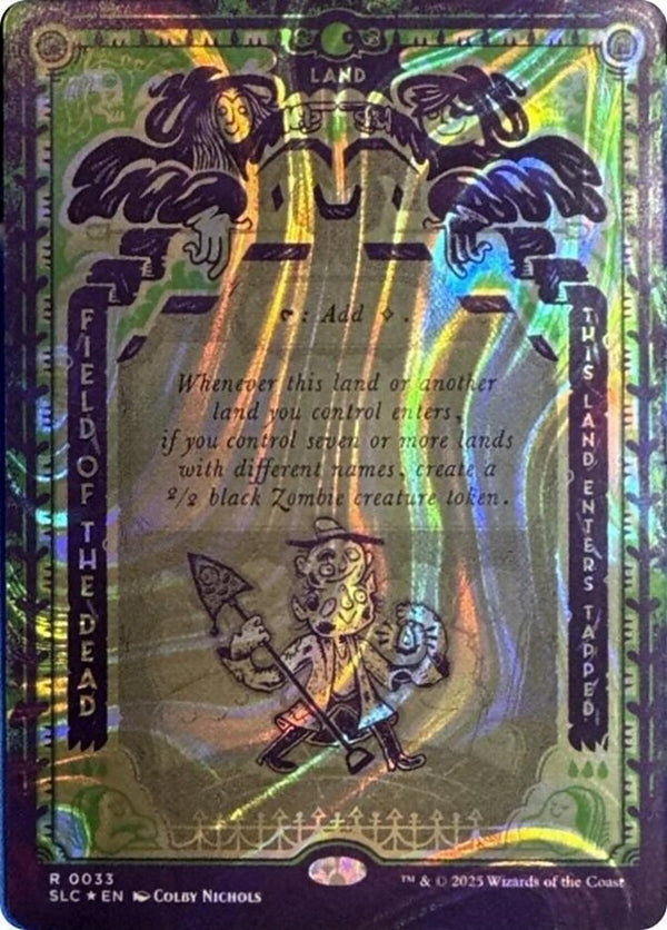 Field of the Dead HALO FOIL - Secret Lair Countdown Kit SLC 33 - EN NM