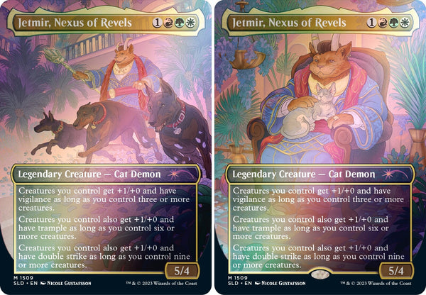 Jetmir, Nexus of Revels - FA FOIL - SLD 1509 Raining Cats and Dogs - NM EN MTG